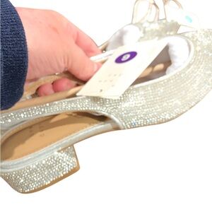 a new day Silver Glitter Heels